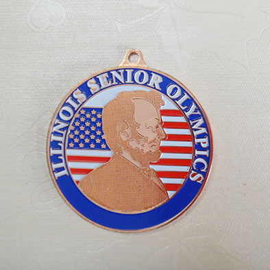 Copper Brass 2D image medal