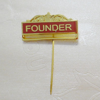 Long needle Lapel pins