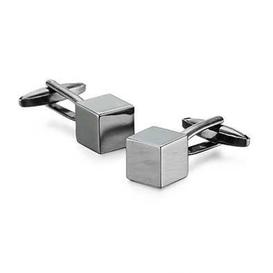 Classic Square Cufflinks For Men Custom Silver Gold Simple Style Business Shirt Cuff Button High Quality Factory Price