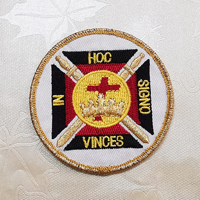 Masonic embroidery badges