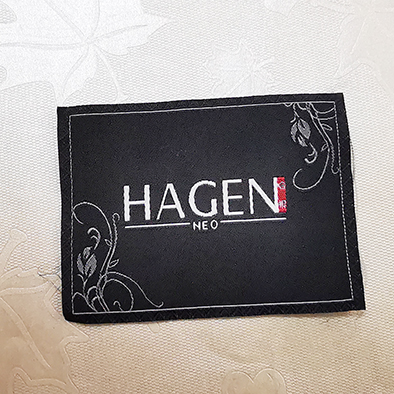 Custom Label Clothes Embroidery Patch Fashion Woven Labels for Clothing