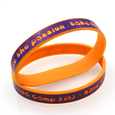 Debossed Wristband Silicone