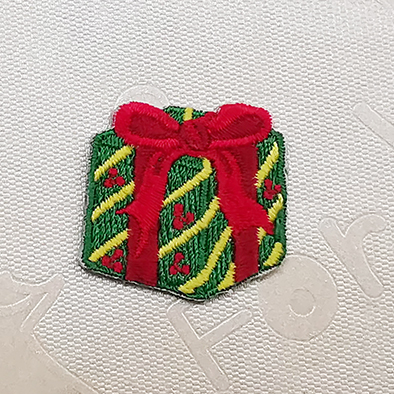 Christmas gifts embroidery patches