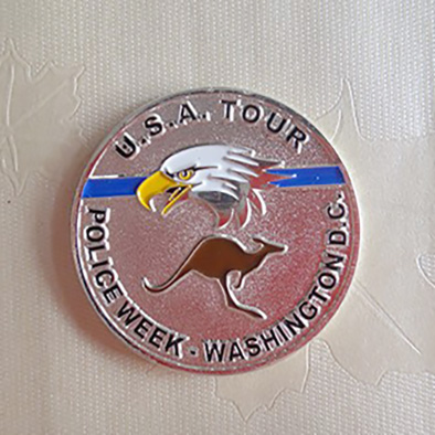 American Eagle Bald souvenir sand blasting Commemorative Coins 