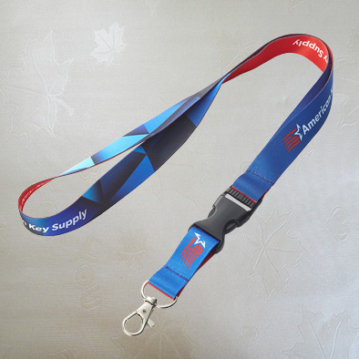 Custom Heat Transfer Printing Lanyard 