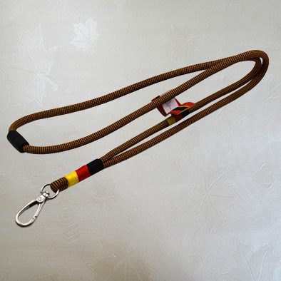 Swivel Snap Hook Polyester Cord Lanyard