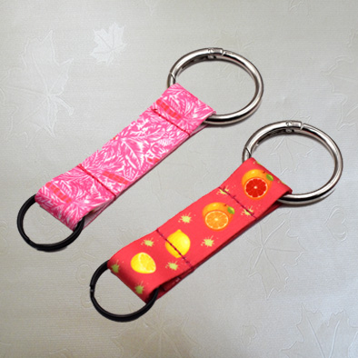 Sublimation short ribbon lanyard